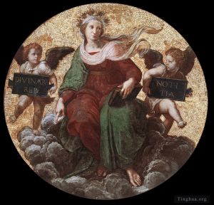 Artist Raphael's Work - The Stanza della Segnatura Theology