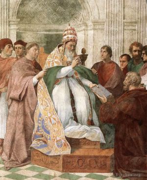 Artist Raphael's Work - Gregory IX Approving the Decretals