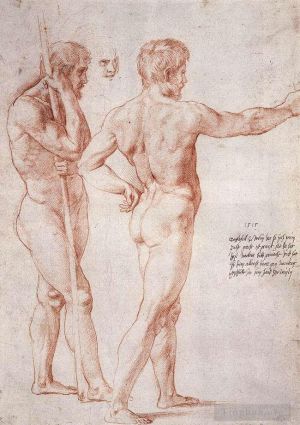 Artist Raphael's Work - Nude Study