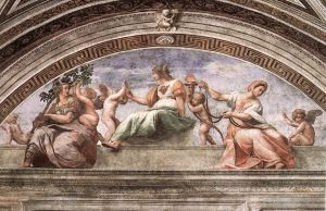Artist Raphael's Work - The Cardinal Virtues