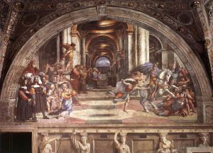 Artist Raphael's Work - The Expulsion of Heliodorus from the Temple
