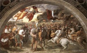 Artist Raphael's Work - The Meeting between Leo the Great and Attila