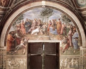 Artist Raphael's Work - The Parnassus