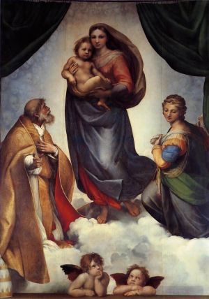Artist Raphael's Work - The Sistine Madonna