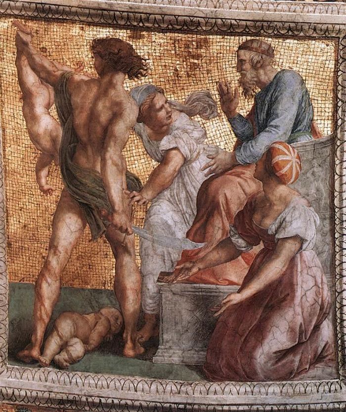 Raphael Various Paintings - The Stanza della Segnatura The Judgment of Solomon