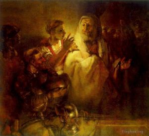 Artist Rembrandt's Work - Peter Denouncing Christ