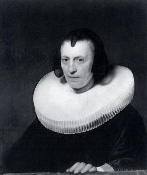 Artist Rembrandt's Work - Portrait Of Alijdt Adriaensdr