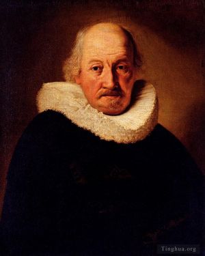 Artist Rembrandt's Work - Portrait Of An Old Man