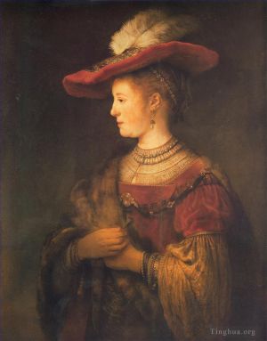 Artist Rembrandt's Work - Saskia