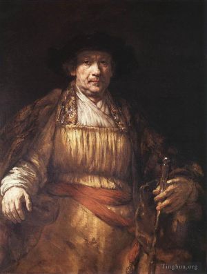 Artist Rembrandt's Work - Self Portrait 1658