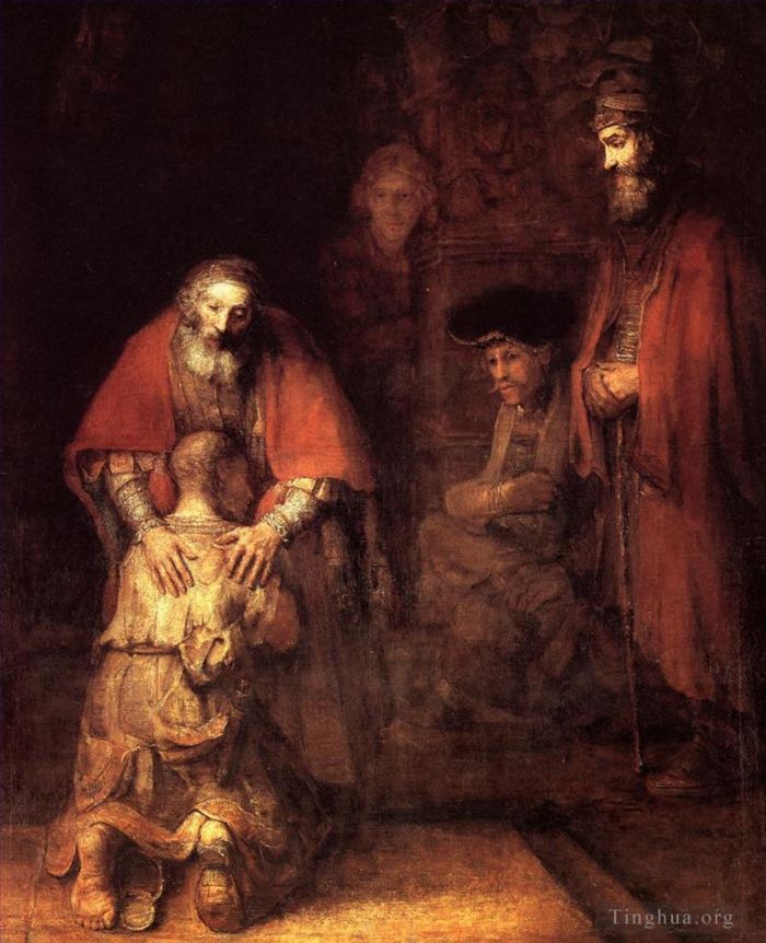Rembrandt Oil Painting - The Return of the Prodigal Son