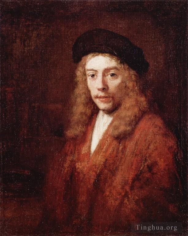 Rembrandt Oil Painting - Young Man