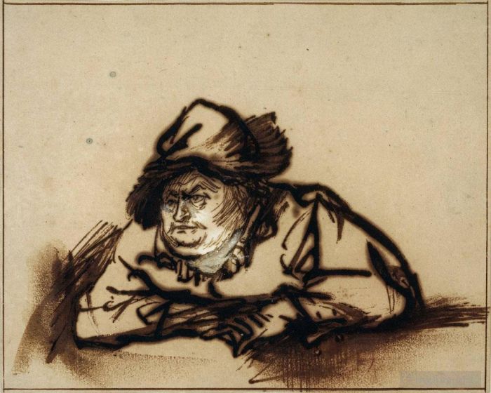 Rembrandt Various Paintings - Portrait of Willem Bartholsz Ruyter RJM