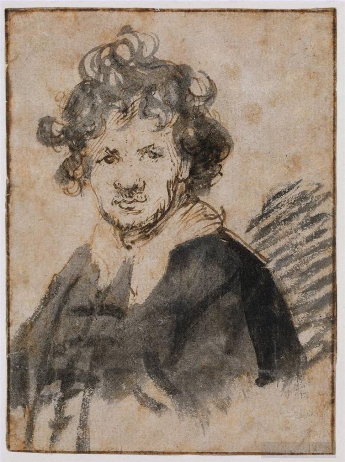 Rembrandt Various Paintings - Self Portrait 16289