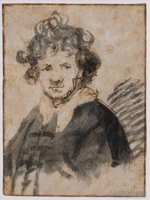 Artist Rembrandt's Work - Self Portrait 16289