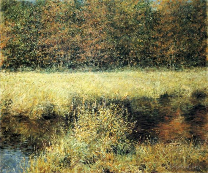 Robert Lewis Reid Oil Painting - Autumn