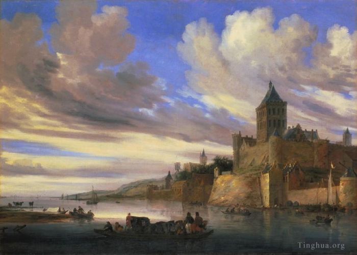 Salomon van Ruysdael Oil Painting - 5 River