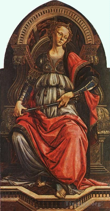Sandro Botticelli Various Paintings - Fortitude