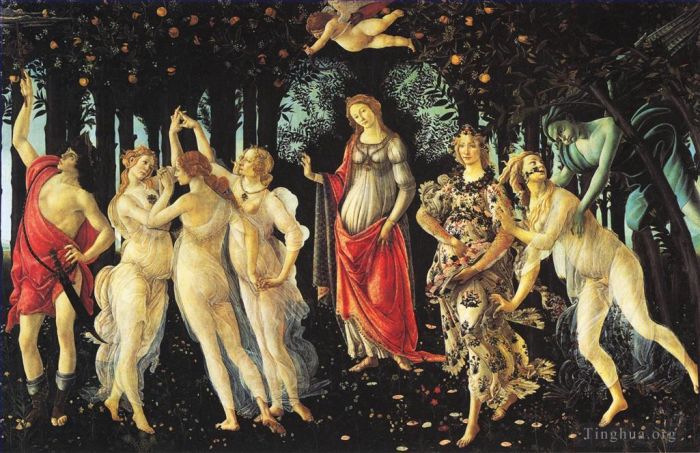 Sandro Botticelli Various Paintings - Primavera