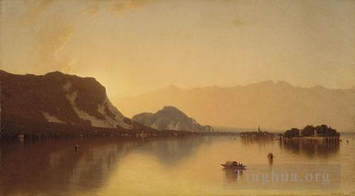 Sanford Robinson Gifford Oil Painting - Isola Bella In Lago Maggiore