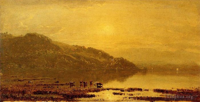 Sanford Robinson Gifford Oil Painting - Mount Merino
