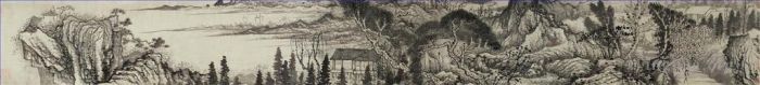 Shi Tao Chinese Painting - Ink landscapes
