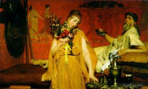 Artist Sir Lawrence Alma-Tadema's Work - Between Hope and Fear