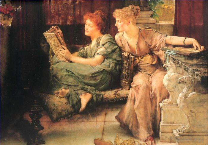 Sir Lawrence Alma-Tadema Oil Painting - Comparisons