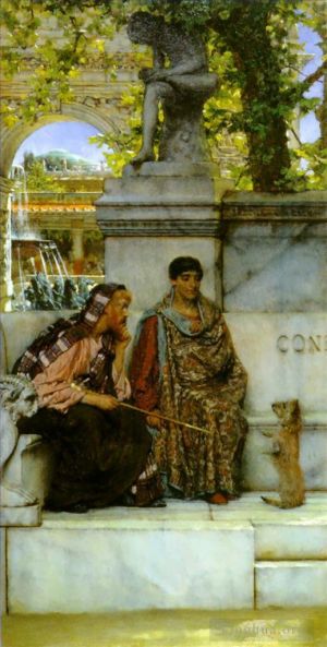 Artist Sir Lawrence Alma-Tadema's Work - In the Time of Constantine