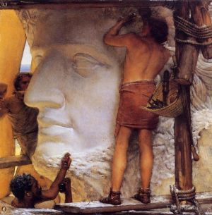 Artist Sir Lawrence Alma-Tadema's Work - Sculptors in Ancient Rome