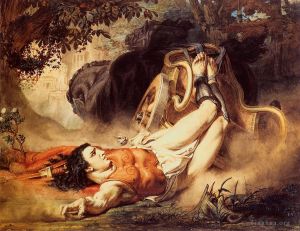 Artist Sir Lawrence Alma-Tadema's Work - The Death of Hippolytus