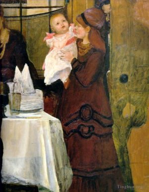 Artist Sir Lawrence Alma-Tadema's Work - The Epps Family Screen