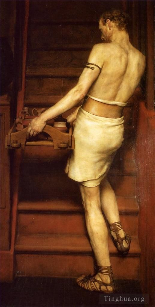 Sir Lawrence Alma-Tadema Oil Painting - The Potter