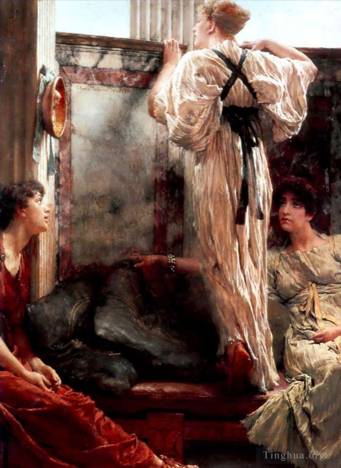 Sir Lawrence Alma-Tadema Oil Painting - Who is it