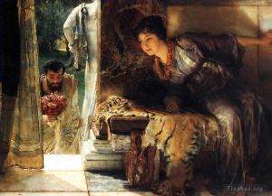 Artist Sir Lawrence Alma-Tadema's Work - Welcome footsteps