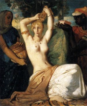 Artist Theodore Chasseriau's Work - The Toilet Of Esther