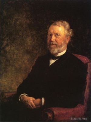 Artist Theodore Clement Steele's Work - Albert G Porter Governor of Indiana Impressionist