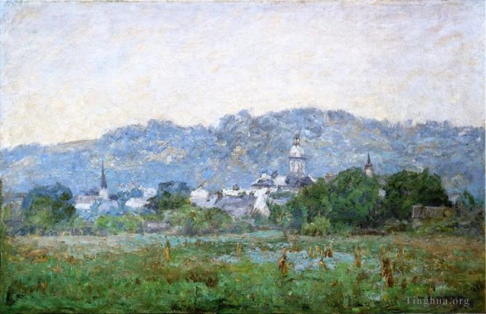 Theodore Clement Steele Oil Painting - Brookville