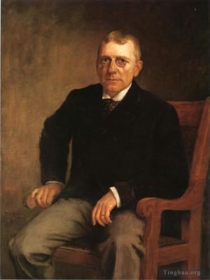 Artist Theodore Clement Steele's Work - Portrait of James Whitcomb Riley