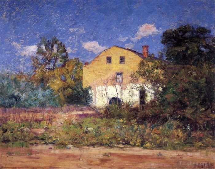 Theodore Clement Steele Oil Painting - The Grist Mill
