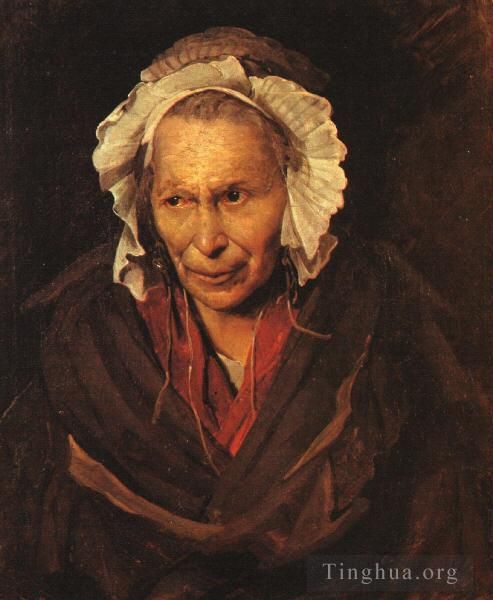 Theodore Gericault Oil Painting - Mad woman CGA