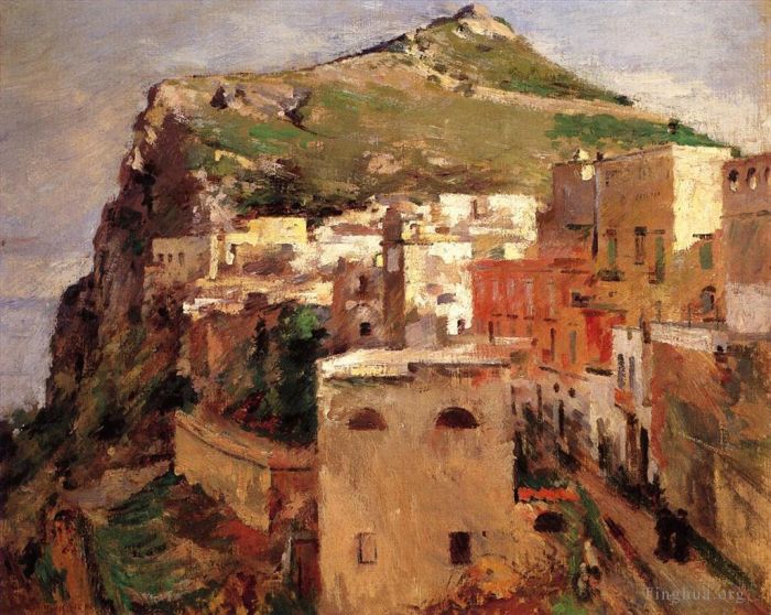 Theodore Robinson Oil Painting - Capri
