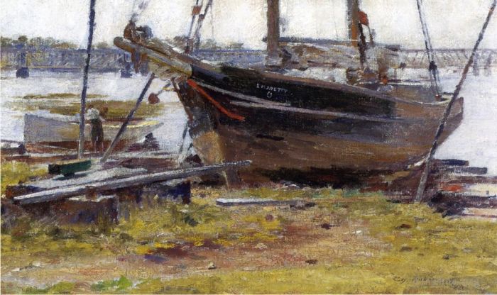 Theodore Robinson Oil Painting - The E M J Betty