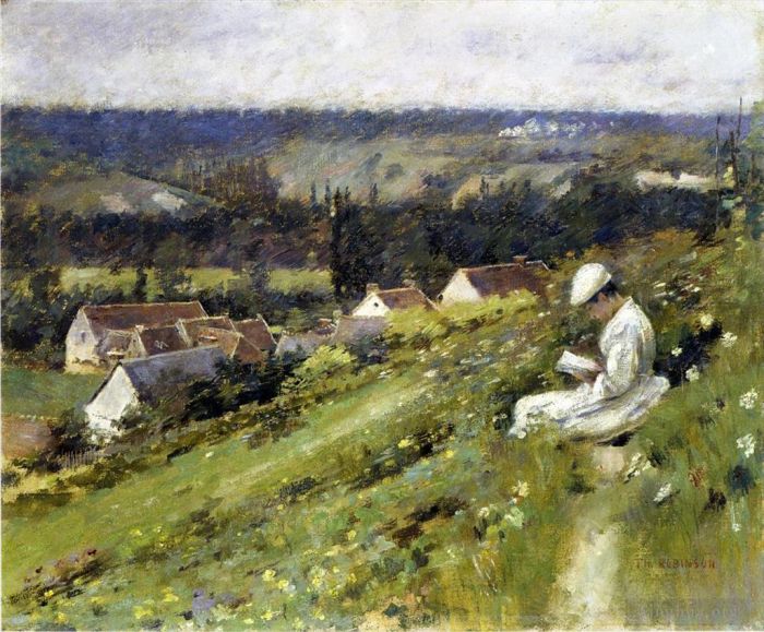 Theodore Robinson Oil Painting - Val dArconville