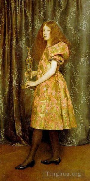 Artist Thomas Cooper Gotch's Work - Heir To All The Ages