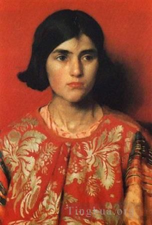 Thomas Cooper Gotch Oil Painting - The Exile 190Small