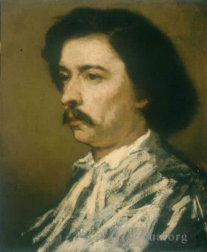 Artist Thomas Couture's Work - Portrait of the Artist