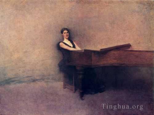 Thomas Wilmer Dewing Oil Painting - ThePiano