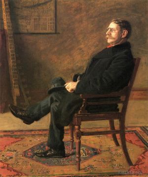 Artist Thomas Cowperthwait Eakins's Work - Frank Jay St John