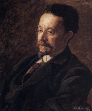Artist Thomas Cowperthwait Eakins's Work - Portrait of Henry Ossawa Tanner